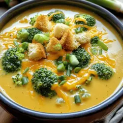 Broccoli Beer Cheese Soup Creamy and Flavorful Delight