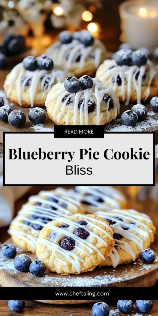 Indulge in the delicious world of blueberry pie cookies with this easy and tasty recipe! Experience the delightful blend of soft cookie texture and sweet blueberry flavor that evokes the essence of a classic pie. Perfect for snacks or special occasions, these cookies are customizable and can cater to various dietary needs. Click through to discover the step-by-step instructions, baking tips, and creative serving ideas that will make your baking experience truly enjoyable!