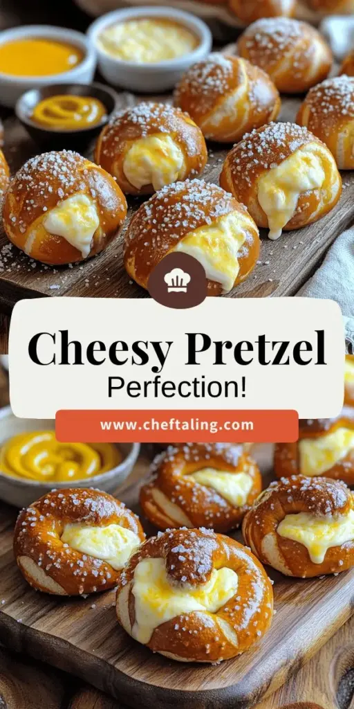 Indulge in the ultimate snack with cheese stuffed pretzel bombs! These delightful bites combine warm, soft dough with gooey cheese filling, perfect for sharing at parties or cozy nights at home. Discover how to make these easy-to-follow pretzel bombs, from perfecting the dough to achieving the perfect golden crust. Get ready to impress your friends and family—click through for the full recipe and create memorable moments with every bite!