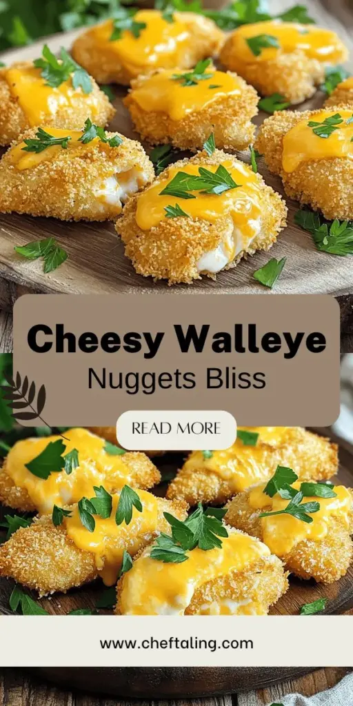 Craving a delicious and easy snack? Try making cheesy walleye nuggets! This recipe guide walks you through simple steps to create these flavorful bites that are perfect for any gathering. Discover the essential ingredients, cooking techniques, and even fun variations to suit your taste. From frying to baking, you can enjoy crispy walleye nuggets in no time. Click through for the full recipe and get ready to impress your friends and family!