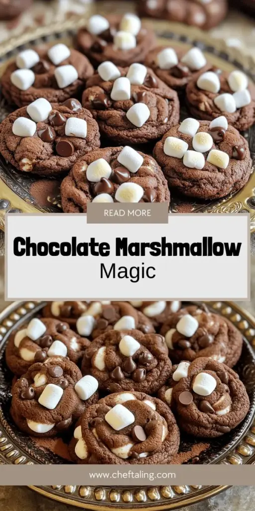 Step into a world of indulgence with our Chocolate Marshmallow Swirl Cookies! This delicious recipe combines rich chocolate flavor with gooey marshmallows for a treat that will delight your taste buds. Perfect for both novice and experienced bakers, you'll find easy-to-follow instructions, essential tips, and creative variations to customize your cookies. Don’t miss out on the magic—click through to explore the full recipe and start baking your irresistible treats today!