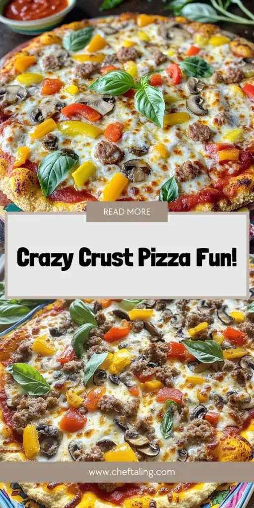 Looking for a fun and easy pizza recipe? Crazy Crust Pizza is your answer! This innovative dish replaces traditional dough with a simple batter, allowing you to create a delicious pizza in no time. Ideal for busy weeknights or family gatherings, this versatile recipe can cater to everyone's tastes, including gluten-free options. Explore endless topping combinations and start your pizza-making adventure today! Click through for the full recipe and tips.