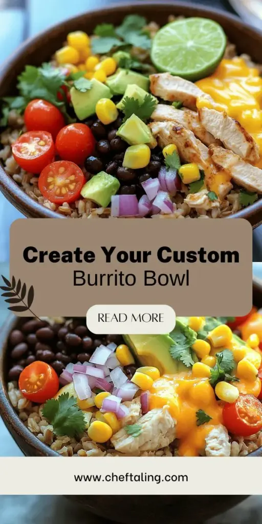 Craving a delicious meal that you can personalize? Discover the ultimate Chicken Burrito Bowl recipe that lets you mix fresh ingredients for a tasty and healthy dish. From choosing the best proteins to adding vibrant veggies and unique toppings, this guide will help you craft the perfect bowl to satisfy your cravings. Dive into the full recipe now and start your journey to a delightful experience that’s both fun and customizable!