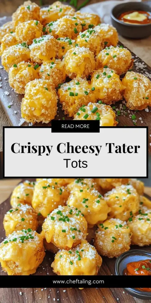 Indulge in a deliciously crispy snack with Air Fryer Cheesy Tater Tots! This quick and easy recipe guides you through making the ultimate cheesy delight, perfect for any occasion. Discover essential ingredients, cooking tips, and creative serving ideas to elevate your snack game. Whether you’re a busy parent or a fan of tasty treats, these tater tots will satisfy your cravings. Click through to explore the full recipe and start your cheesy adventure today!