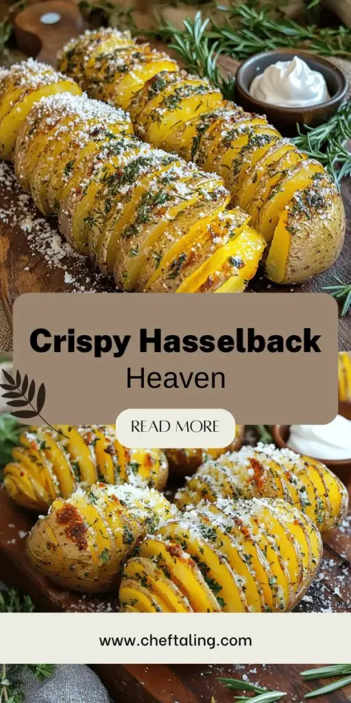 Discover the mouthwatering world of Hasselback potatoes, a crispy and flavorful side dish that will steal the spotlight at your next dinner. Learn the history, step-by-step instructions, and creative variations to make this eye-catching treat a family favorite. From perfect seasoning to optional cheesy toppings, explore how to achieve that perfect crisp. Click through to find the full recipe and indulge in these delicious potatoes today!