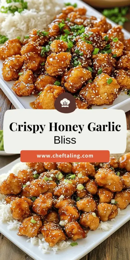 Impress your family tonight with this mouthwatering Crispy Chinese Honey Garlic Chicken recipe! This dish features juicy chicken thighs coated in a crunchy shell, tossed in a sweet and savory honey garlic sauce. Explore key tips for achieving perfect crispiness, frying techniques, and delicious serving suggestions. Don’t miss out on bringing restaurant-quality flavors right to your kitchen. Click through to discover the full recipe and elevate your cooking!
