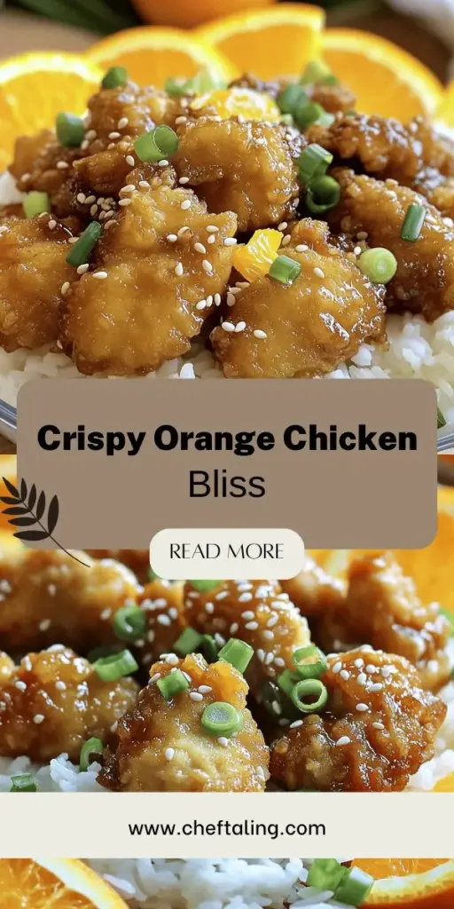 Discover the mouthwatering recipe for Crispy Citrus Delight: Orange Chicken and elevate your dinner game! This easy-to-make dish features tender chicken thighs coated in a light, crispy crust, paired with a sweet and tangy orange glaze. Perfect for any occasion, this recipe is sure to impress your family and friends. Click through to unleash the flavors of this comforting classic and learn how to prepare a homemade version that rivals your favorite takeout!