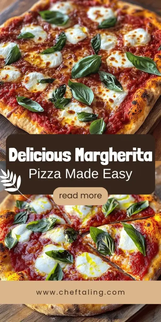 Get ready to create the best homemade Margherita pizza that will transport you to Italy right from your kitchen! This flavorful and easy recipe showcases the magic of fresh mozzarella, crispy crust, and fragrant basil. Discover essential tips on making the perfect dough, crafting your own sauce, and assembling a pie that’s sure to impress. Click through for step-by-step guidance and elevate your pizza game today!