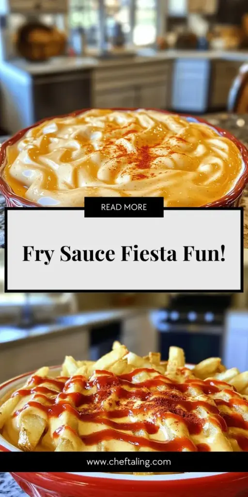 Discover the delicious world of fry sauce with our Fry Sauce Fiesta recipe! This creamy and tangy condiment is perfect for elevating fries, burgers, and more. Learn about its fascinating origins, key ingredients, and how to customize it to suit your taste. Whether you prefer it smoky, spicy, or classic, this sauce is a must-try for any food lover. Don’t miss out on creating this versatile condiment at home—click through for the full recipe and tips!