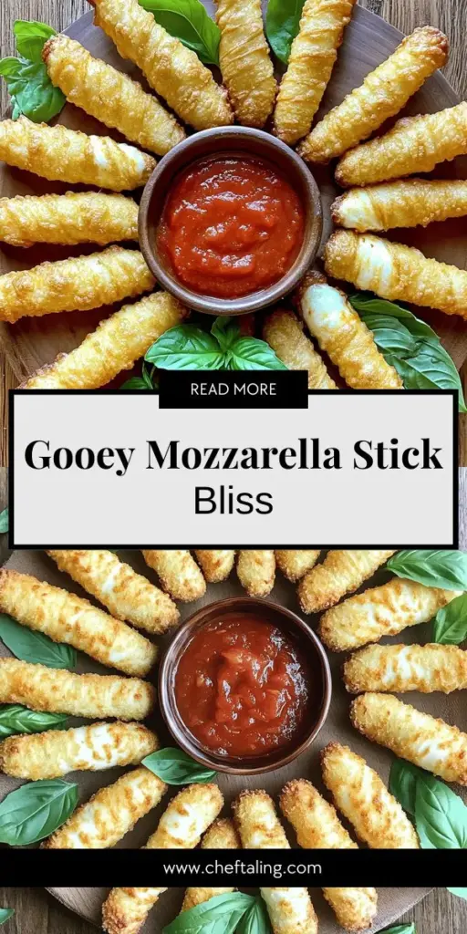 Satisfy your cheesy cravings with our Cheesy Delight Mozzarella Sticks recipe! These crispy, gooey snacks are perfect for game nights, parties, or anytime you're in the mood for something delicious. Easy to make with just a few ingredients, these mozzarella sticks are customizable and kid-friendly. Learn the secrets to achieving that perfect crunchy coating and melty center. Click to explore the full recipe and impress your guests with homemade cheesy goodness!