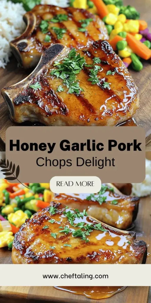 Elevate your weeknight dinner with Honey Garlic Pork Chops, a delightful blend of sweet and savory flavors that is sure to impress. This easy recipe requires just a few ingredients and versatile cooking techniques like pan-searing and grilling, making it perfect for any occasion. Pair it with simple sides like garlic mashed potatoes or crisp cucumber salad for a complete meal. Click through to explore the full recipe and bring your dinner to life!