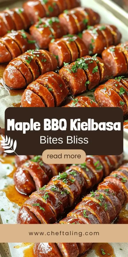 Discover the delicious world of Maple BBQ Hasselback Kielbasa Bites, where sweet maple syrup meets smoky BBQ for a mouthwatering twist on a classic dish. Perfect for gatherings or cozy family dinners, these bite-sized delights promise to impress with their unique flavor and appealing presentation. Learn the Hasselback technique for flavorful infusion and get ready to tantalize your taste buds. Click through for the full recipe and elevate your culinary repertoire!