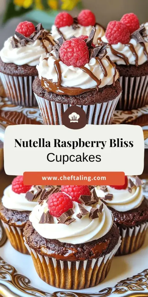 Indulge in the ultimate dessert experience with Nutella stuffed chocolate raspberry cupcakes! These delightful treats combine rich chocolate cake with creamy Nutella and fresh raspberries, offering a burst of flavor in every bite. Perfect for bakers of all skill levels, this easy-to-follow recipe covers everything from key ingredients to smart decoration tips. Click through to explore the full recipe and create your own scrumptious batch today!