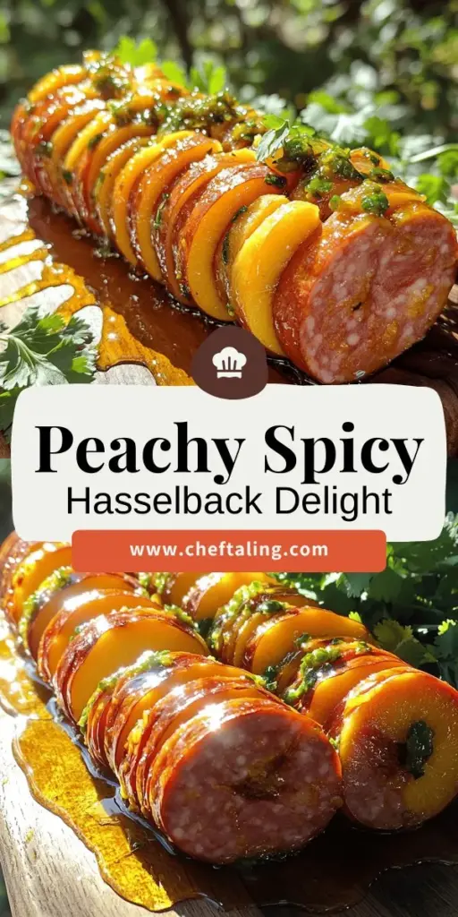 Elevate your dinner game with the mouthwatering Jalapeno Peach Hasselback Kielbasa! This unique dish blends the savory taste of kielbasa sausage with sweet peaches and spicy jalapenos, creating an explosion of flavors that will wow your guests. Our easy-to-follow recipe guides you through selecting ingredients, mastering the Hasselback technique, and presentation tips. Click through to discover how to make this stunning culinary adventure a centerpiece at your table!