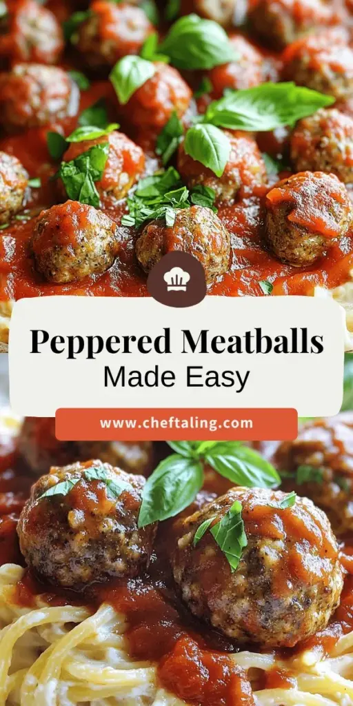 Discover the ultimate comfort food with my Crockpot Peppered Meatballs recipe! Easy to make and bursting with flavor, these meatballs will satisfy even the pickiest eaters. Perfect for busy days, this recipe features simple ingredients and step-by-step instructions to create a delicious meal in your slow cooker. Don’t miss out on the secret tips for perfectly tender meatballs. Click through to explore the full recipe and get ready to impress your family!