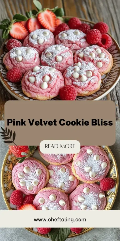 Indulge in the magic of pink velvet cookies with this delightful and easy recipe! These soft, chewy treats are perfect for any occasion, boasting a sweet flavor and striking pink hue. Discover simple steps to create your own batch at home, along with helpful baking tips and fun variations. Ready to impress your friends and family? Click through to explore the full recipe and start baking these delicious cookies today!