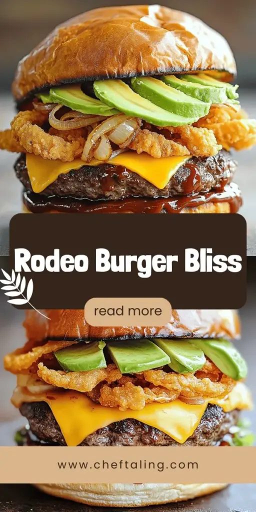 Experience the deliciousness of the Rodeo Burger, a standout in American cuisine! Discover how to elevate your burger game with quality ingredients, bold flavors, and satisfying textures. From selecting the perfect ground beef to creative toppings and grilling techniques, this recipe has everything you need to impress at your next cookout. Click to explore the full Rodeo Burger recipe and bring the party to your plate today!