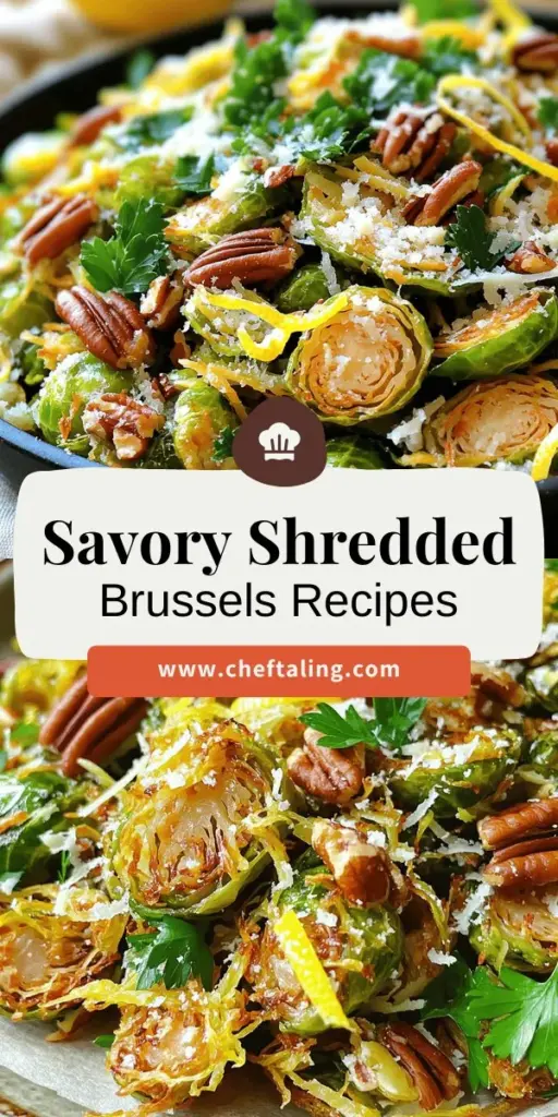 Discover the delicious world of shredded Brussels sprouts with easy and flavorful recipes that will elevate your meals instantly. From quick sautéed sides to hearty mains, you'll find tempting ideas that are simple to whip up. Learn how to prepare and store these nutrient-packed greens while enjoying creative variations like fresh salads and creamy dishes. Click through to explore the full range of recipes and make shredded Brussels sprouts your new favorite veggie!