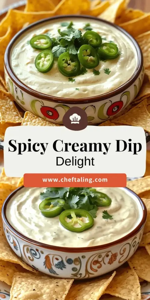 Elevate your gatherings with a delicious Creamy Jalapeno Dip that’s sure to impress! This easy-to-make dip combines cream cheese, cheddar, and fresh jalapenos for a creamy, spicy delight perfect for chips or veggies. With simple ingredients and customizable options, it’s the ultimate party companion. Click through to explore this mouthwatering recipe and make your next event unforgettable with this crowd-pleaser!