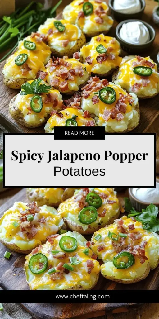 Elevate your mealtime with irresistible Jalapeno Popper Smashed Potatoes, a delicious blend of creamy cheese, spicy jalapenos, and savory bacon nestled in crispy potatoes. Perfect for game days, family dinners, or festive gatherings, this dish is sure to impress guests. Learn how to master this flavor-packed recipe that’s easily customizable to suit all tastes. Click through to explore the full recipe and start cooking this mouthwatering comfort food today!