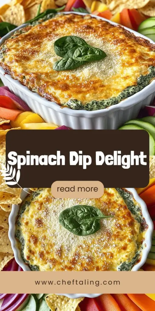 Looking for an easy spinach dip that will wow your guests at gatherings? This creamy spinach dip is quick to make and uses simple ingredients. With frozen spinach, cream cheese, and your favorite cheeses mixed together, you’ll create a delicious dip in just 35 minutes. Perfect with chips or veggies, it's a must-try! Click through to discover the full recipe for this crowd-pleasing favorite and impress at your next party!