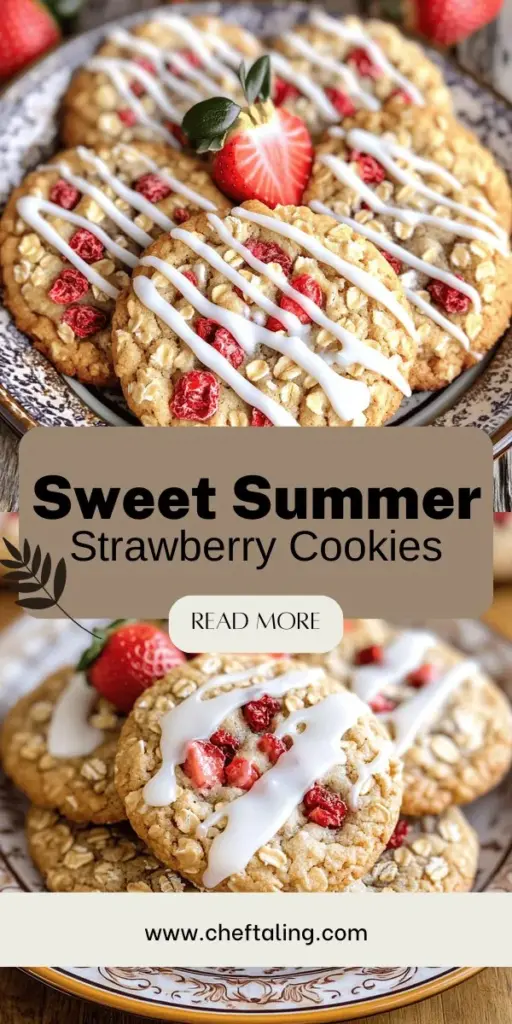 Dive into summer with delightful Strawberry Crunch Cookies, a fun and easy treat that everyone will love! These cookies combine sweet dough with crunchy bits of freeze-dried strawberries, making each bite a burst of fruity flavor. Perfect for picnics or family gatherings, they're simple to bake, and you can even try creative variations. Explore the full recipe now and share these delicious cookies with your friends and family today!