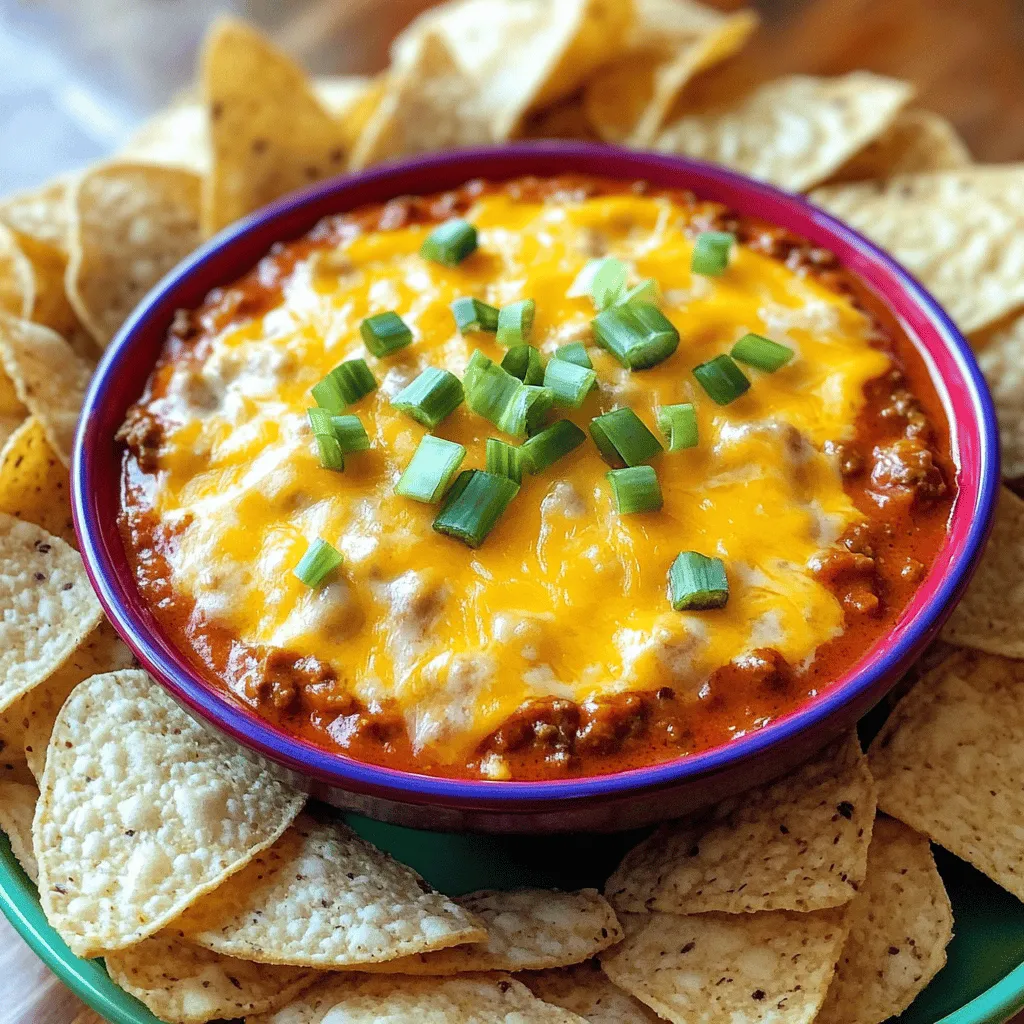 To make a great Sloppy Joe dip, you need some key ingredients. The base starts with ground beef. This gives the dip its hearty texture. You also need onion and garlic for a rich flavor. Ketchup is essential, as it brings sweetness and tang.