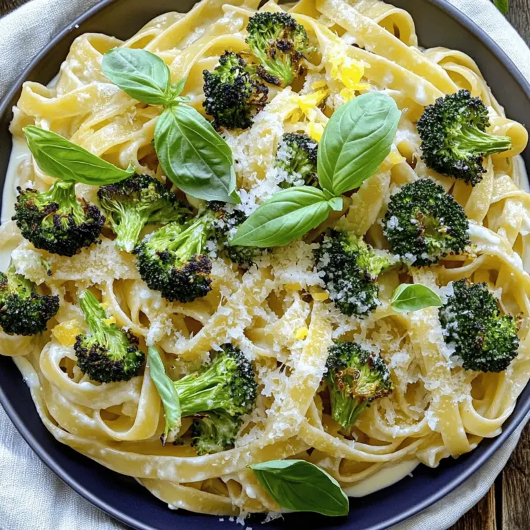 If you’re searching for a pasta dish that is both indulgent and nourishing, look no further than Creamy Ricotta Pasta with Roasted Broccoli. This delightful recipe combines the creamy richness of ricotta cheese with the vibrant flavors of roasted broccoli, creating a dish that is not only satisfying but also packed with nutritional benefits. Perfect for pasta lovers, this dish balances comfort and health, making it an excellent choice for busy weeknights or special gatherings.