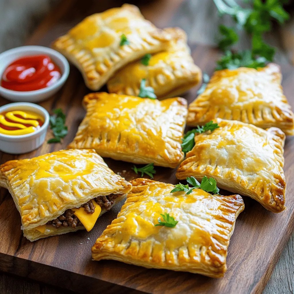 Cheeseburger hand pies are fun snacks. They mix the classic cheeseburger in a portable form. You can hold them in one hand and eat them easily. These hand pies have a flaky crust and a tasty beef filling. The best part? You can make them at home!