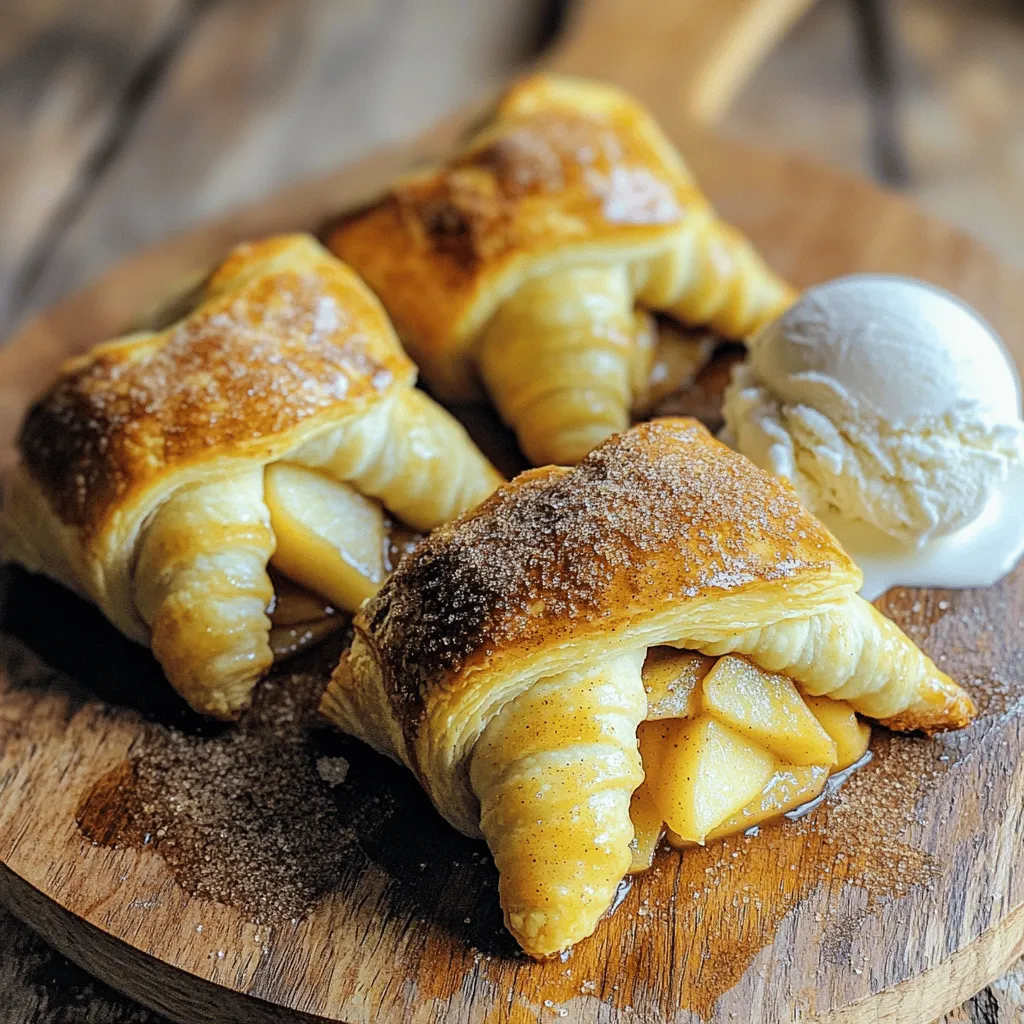 Air fryer apple pie bombs are tasty little treats. They bring all the flavors of apple pie in a fun, bite-sized form. You can enjoy this dessert without all the fuss of making a full pie.