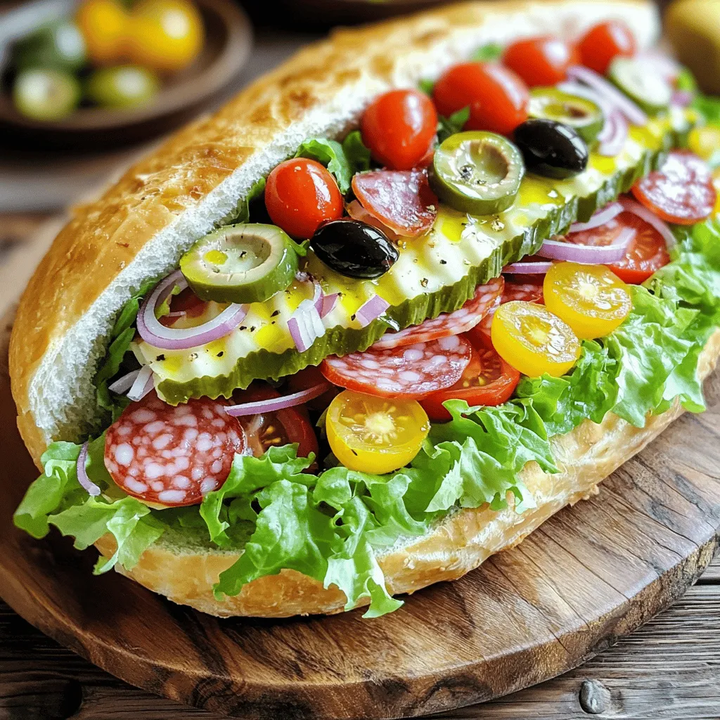 The best ingredients for Italian sandwiches include flavorful meats, fresh veggies, and tasty spreads. When crafting a chopped Italian sandwich, you want to pick the right deli meats.