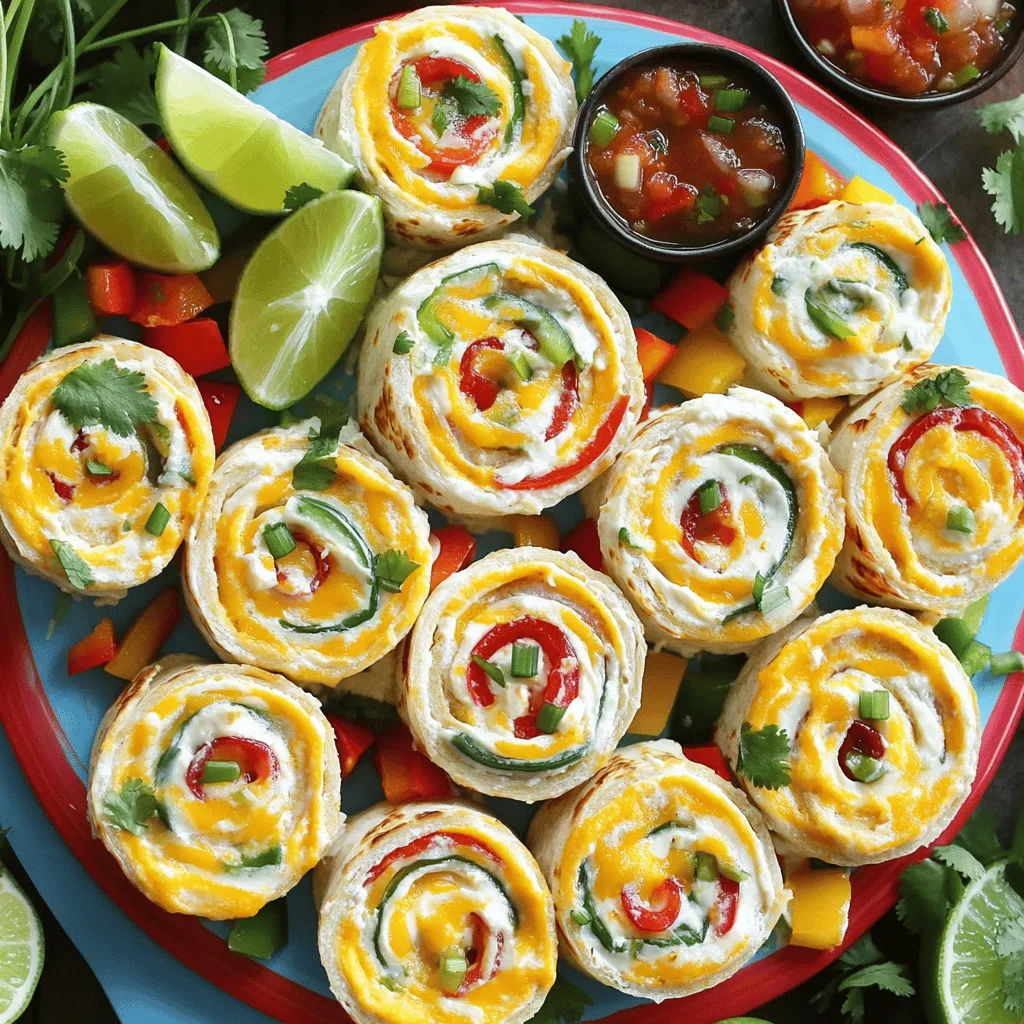 Tortilla pinwheels are fun, easy snacks. You roll tortillas with tasty fillings. Then, you cut them into bite-sized pieces. They are great for parties and gatherings. I love how colorful and tasty they look on a platter.