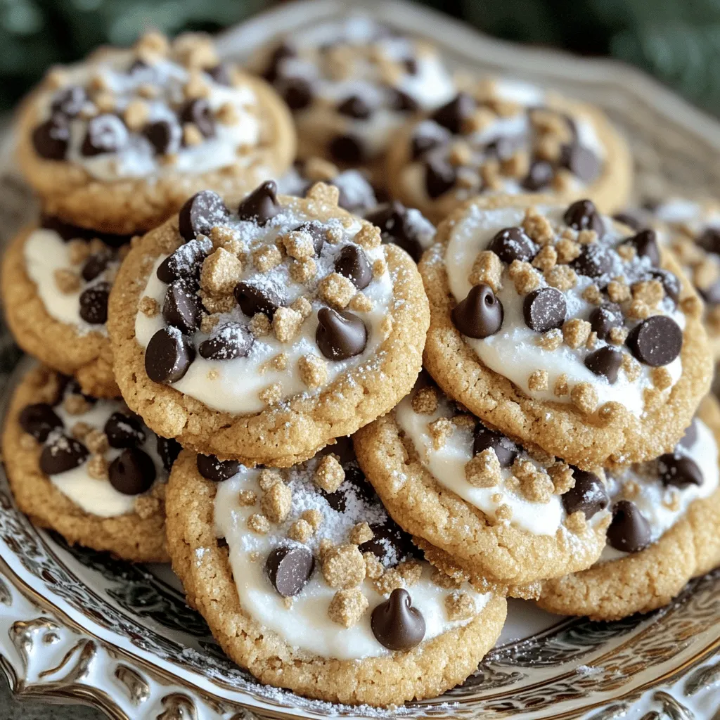 Chocolate chip cheesecake cookies are a fun twist on two classic treats. They blend a rich cheesecake flavor with chocolate chip cookies. This combo makes each bite creamy, sweet, and slightly tangy. The best chocolate chip cheesecake cookies bring joy to any dessert table.