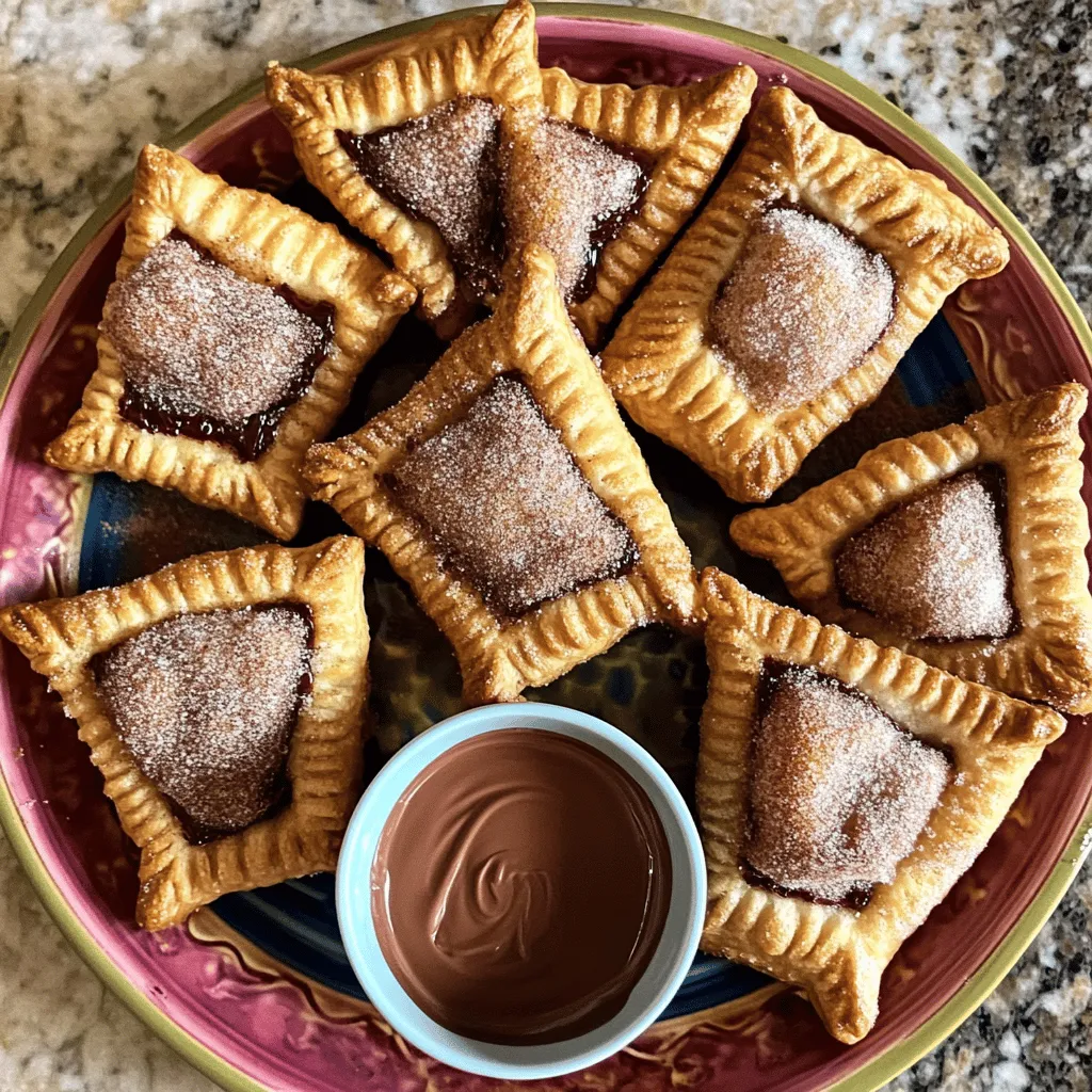 Chocolate churro pies blend two favorites: churros and pies. They offer a crispy outside with a rich chocolate filling. This dessert is fun to make and even more fun to eat.