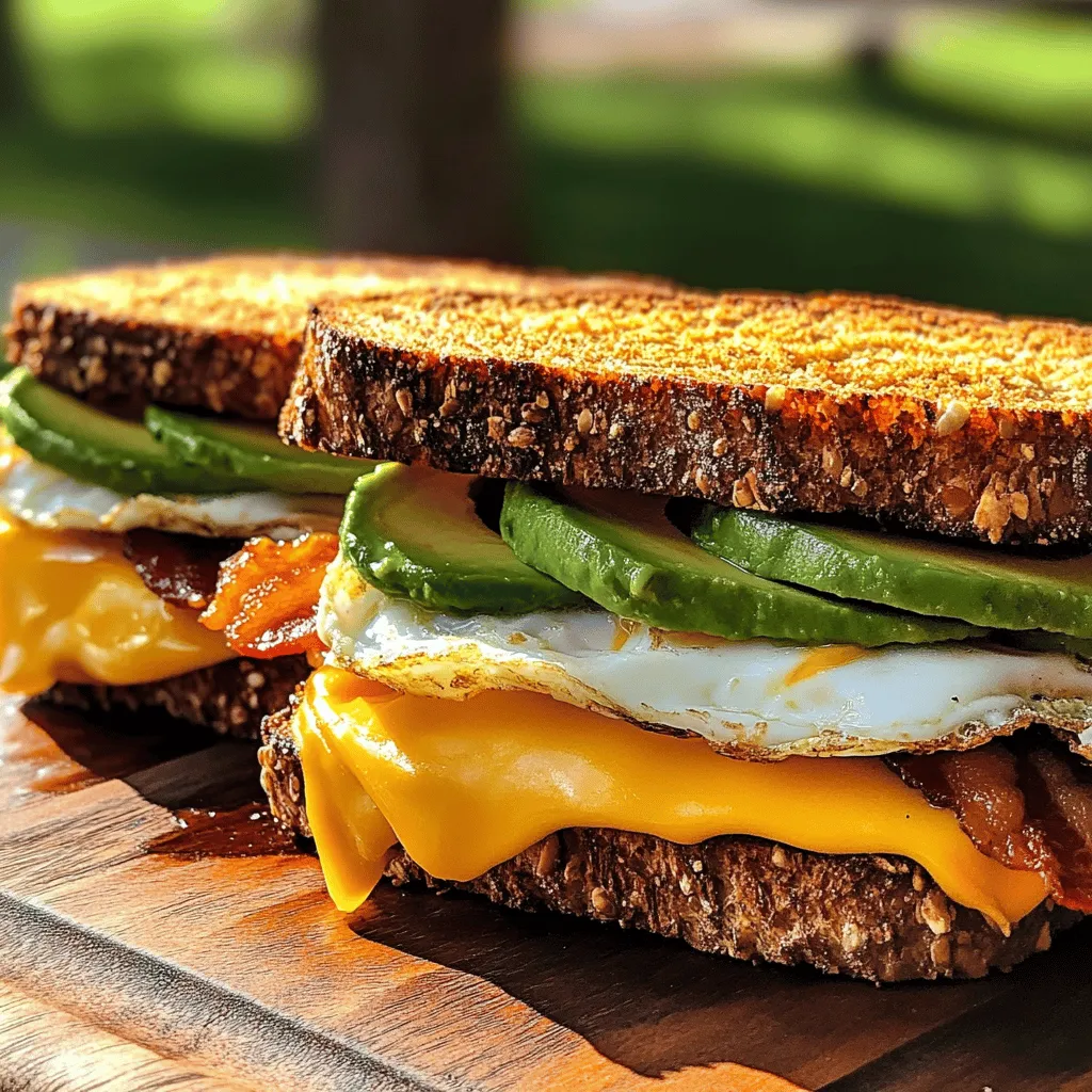 To make a great breakfast sandwich, you need good ingredients. A homemade breakfast sandwich can be simple and tasty. The base often starts with bread. I love using whole grain bread. It adds a nice crunch and flavor.