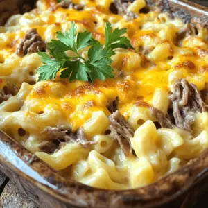 To create the Cheesy Beefy Delight Mac and Cheese, it’s essential to understand the role each ingredient plays in achieving the dish's signature flavor and texture. Let’s break down the core components that make this recipe a winner: