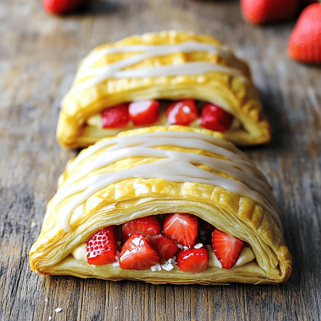 To make a Vegan Strawberry Cream Danish, you will need a few key ingredients.