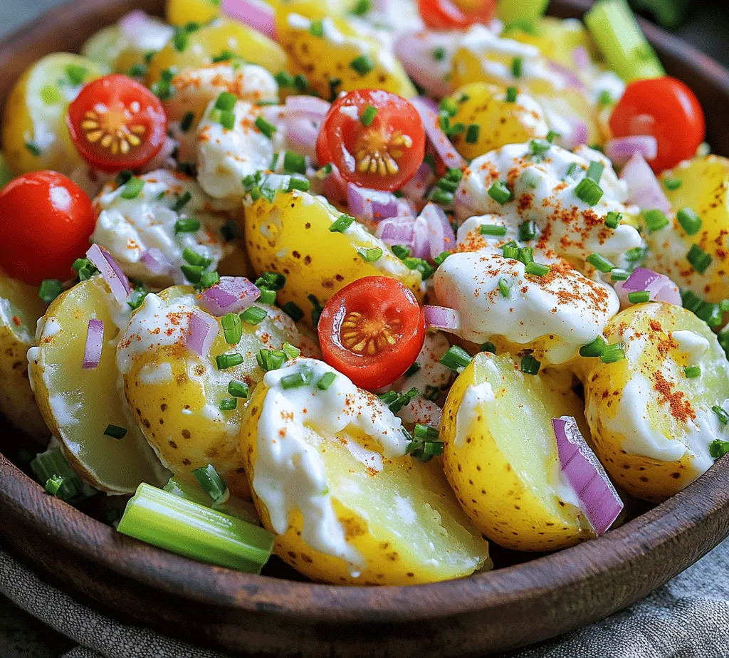 Potato salad is a cherished side dish that graces tables at barbecues, picnics, and family gatherings around the world. Its creamy texture and delightful flavor combination make it a favorite among many, transcending cultural boundaries. However, if you’re looking to elevate this classic recipe, the smashed potato salad offers a unique twist that will tempt even the most traditional palates. This innovative dish features tender, smashed baby potatoes combined with creamy Greek yogurt, vibrant fresh vegetables, and a hint of tanginess that makes it not only delicious but also a healthier alternative to its mayonnaise-laden counterparts.