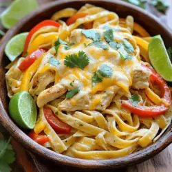 Chicken Fajita Pasta: A Fusion Delight