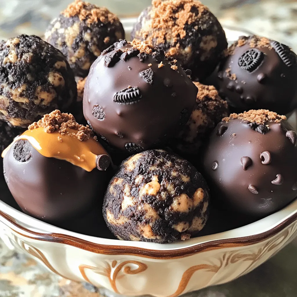 To make Oreo protein balls, you need simple and tasty ingredients. The basic ingredients for this recipe include: