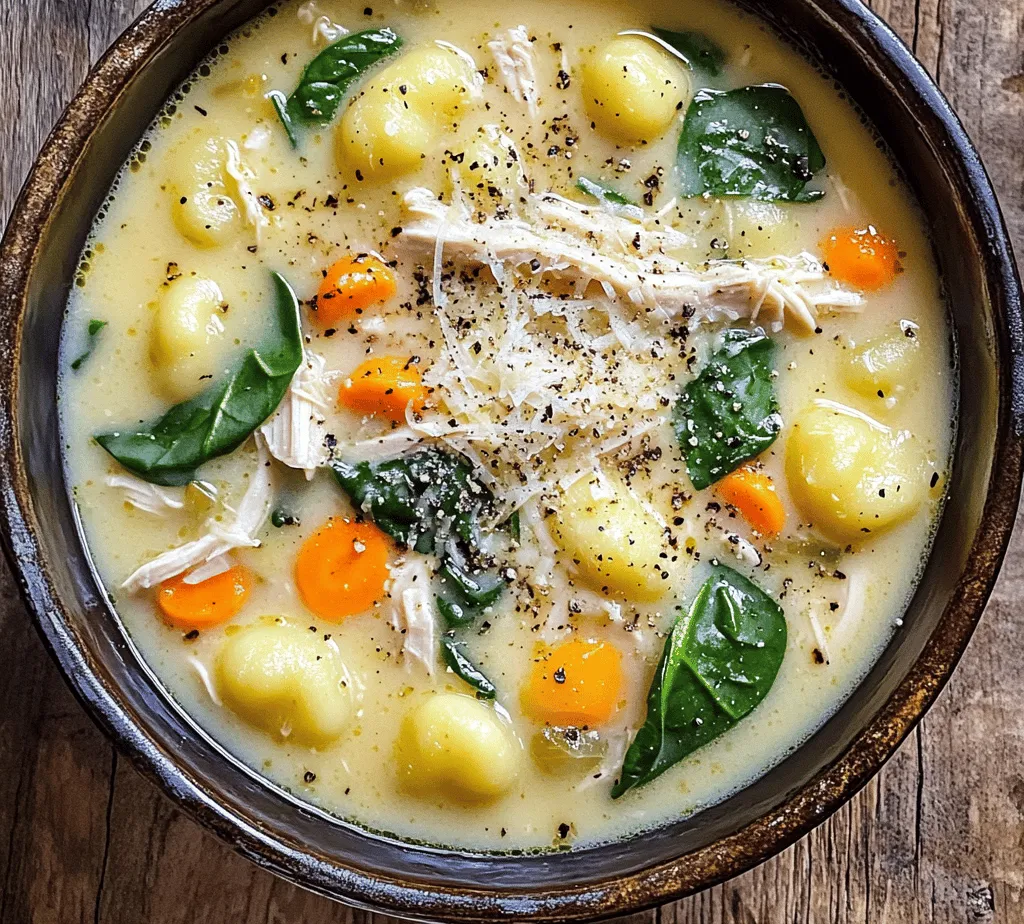 To truly appreciate creamy chicken gnocchi soup, it’s essential to delve into its ingredients. Each component plays a vital role in crafting the dish’s overall flavor and texture, ensuring every spoonful is packed with goodness.