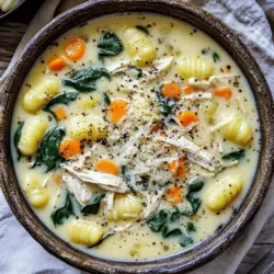 Creamy Chicken Gnocchi Soup: A Hearty Hug in a Bowl