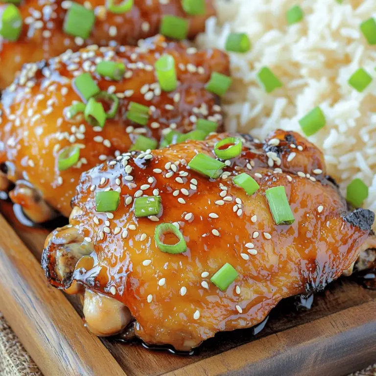 If you're on the hunt for a dish that combines simplicity with an explosion of flavor, look no further than Sticky Honey Garlic Chicken Thighs. This popular dish has gained a dedicated following among home cooks and food enthusiasts alike, thanks to its irresistible blend of sweet and savory flavors. The sticky, glaze-like sauce envelops the juicy chicken thighs, creating a mouthwatering experience that is sure to delight everyone at your dinner table.