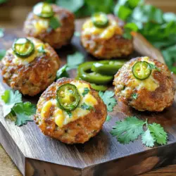 If you're on the hunt for a dish that perfectly marries comfort food with a kick of flavor, look no further than Jalapeño Popper Stuffed Meatballs. This delightful creation takes the beloved flavors of jalapeño poppers—creamy cheese, spicy peppers, and crispy texture—and transforms them into juicy, satisfying meatballs. Whether served as an appetizer at your next party or as the centerpiece of a hearty meal, these meatballs are sure to impress guests and family alike.