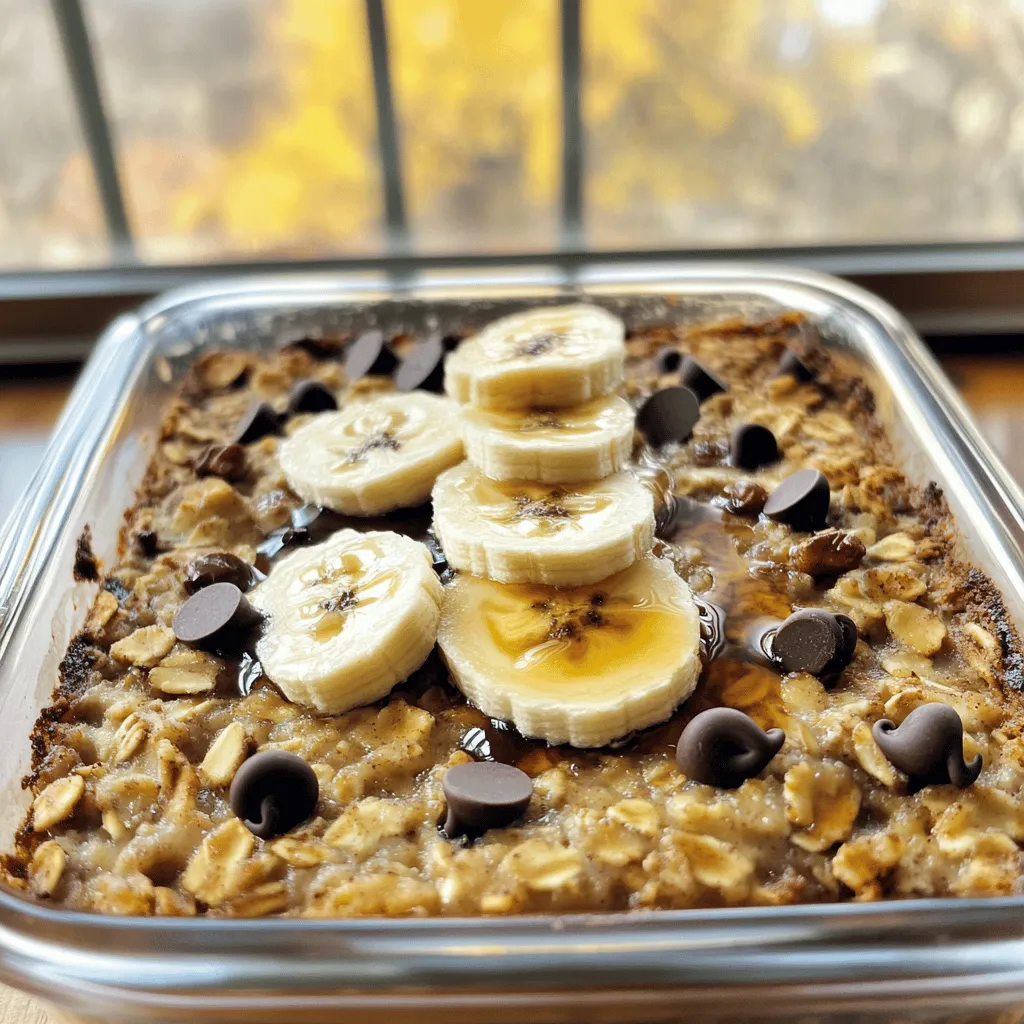 For a tasty banana bread baked oatmeal recipe, you need simple ingredients. Start with 2 ripe bananas. The riper the bananas, the sweeter your dish will be. Next, grab 2 cups of rolled oats. These oats hold together well and bake nicely. You also need 1 cup of milk. You can use dairy or any plant-based milk you like.