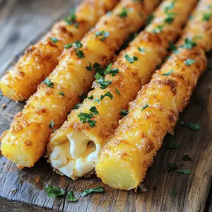 Potato cheese sticks are a tasty snack made from potatoes and cheese. They give you that crunchy outside and gooey inside. I think that's why so many people love them. These cheesy potato snacks combine comfort food and fun.