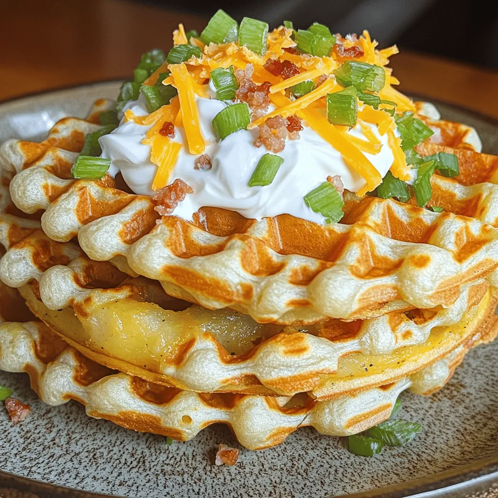 Loaded potato waffles are a fun twist on a classic dish. They blend the best traits of waffles and potatoes. These waffles bring together crispy edges and a soft, flavorful inside. You may wonder, how did loaded potato waffles originate?