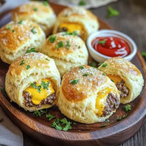 To make garlic parmesan cheeseburgers, you need key ingredients. Start with 1 pound of ground beef. This is the base of your bombs. Next, you’ll need cheeses. Use 1 cup of shredded sharp cheddar cheese and 1/2 cup of grated Parmesan cheese. These add rich flavor.