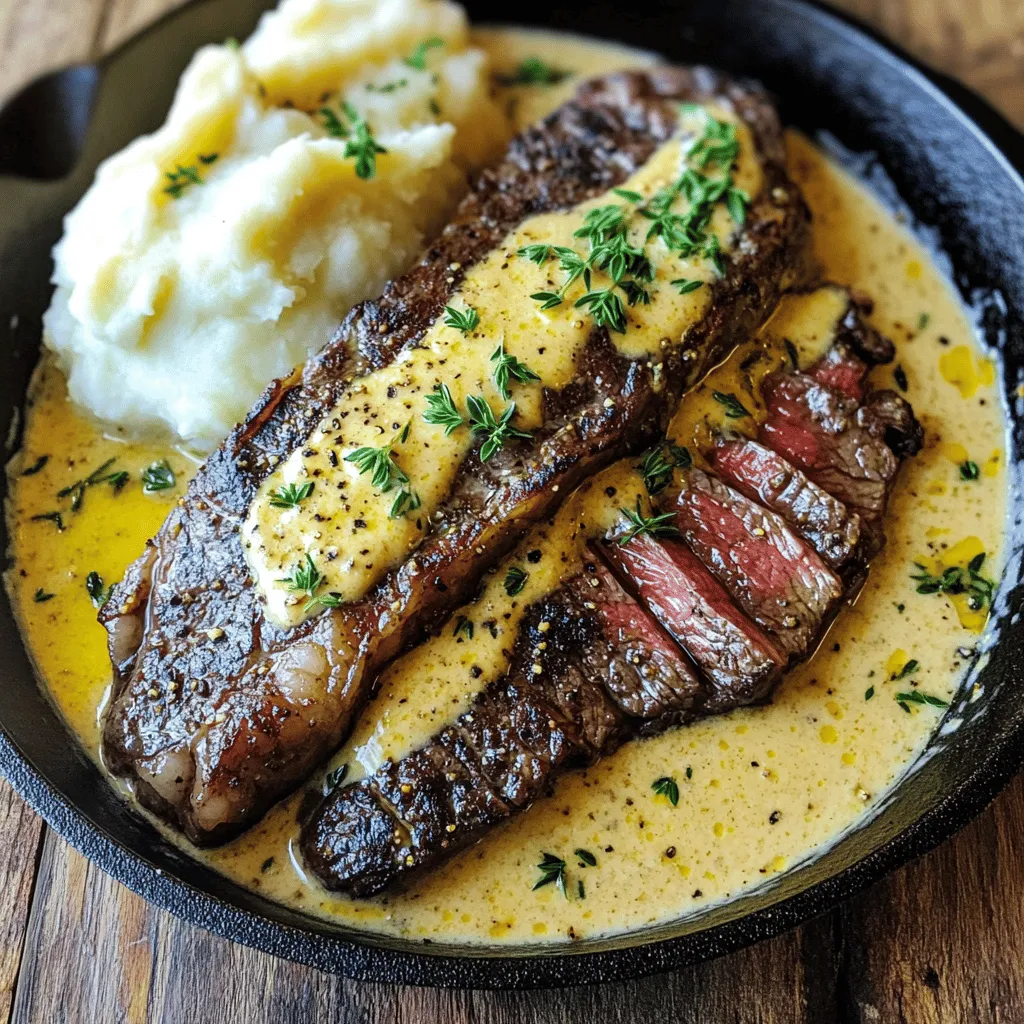 The key ingredients for a cast iron steak recipe are simple yet powerful. First, you need 1 lb of bavette steak. This cut is flavorful and tender. Next, grab 2 tablespoons of olive oil for searing. Salt and pepper add essential taste.