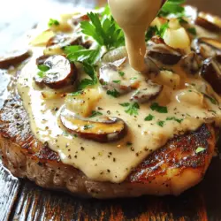 To prepare a creamy mushroom sauce, you only need a few key ingredients. For this easy mushroom sauce recipe, gather 2 cups of fresh mushrooms, 2 tablespoons of olive oil, and 1 tablespoon of unsalted butter. You will also need 3 cloves of minced garlic, 1 small onion, 1 cup of heavy cream, and 1/2 cup of beef broth. Finally, include 1 teaspoon of Dijon mustard, 1 teaspoon of soy sauce, and some salt and pepper to taste.